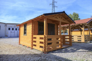 Mod. 2 Era casetta 3x3m + terrazza 3x1,5m