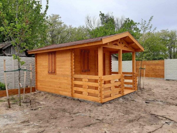 Mod. 2 Era casetta 3x3m + terrazza 3x1,5m