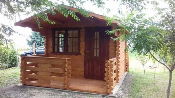 Mod. 2 Era casetta 3x3m + terrazza 3x1,5m