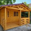 Mod.   - casetta 4x4m + Terrazza 4x2m