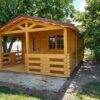 Mod.   - casetta 4x4m + Terrazza 4x2m