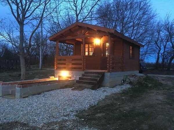Mod.   - casetta 4x4m + Terrazza 4x2m