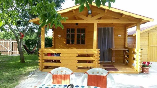 Mod.   - casetta 4x4m + Terrazza 4x2m