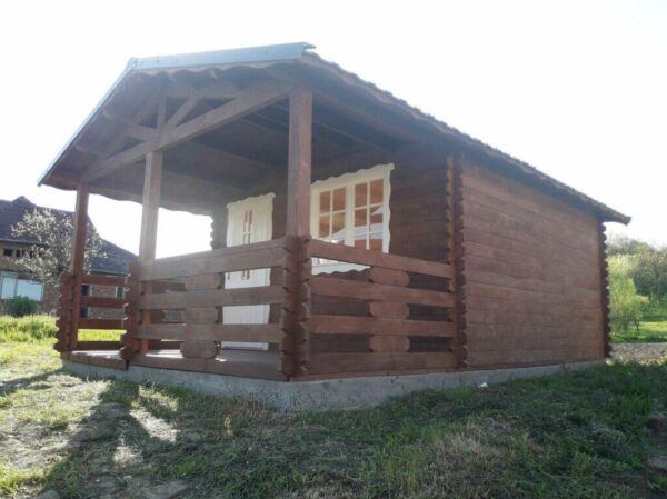 Mod.   - casetta 4x4m + Terrazza 4x2m