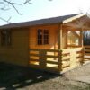 Mod.   - casetta 4x4m + Terrazza 4x2m