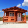 Mod.   - casetta 4x4m + Terrazza 4x2m