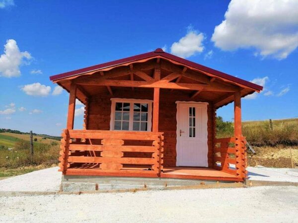 Mod.   - casetta 4x4m + Terrazza 4x2m