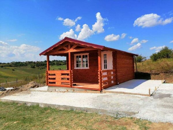Mod.   - casetta 4x4m + Terrazza 4x2m