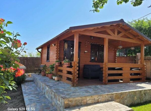 Mod.   - casetta 4x4m + Terrazza 4x2m