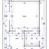 Mod. 4 Nemesi casetta 4x4m + bagno 2x2m + terrazza 2x2m