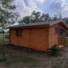 Mod. 4 Nemesi casetta 4x4m + bagno 2x2m + terrazza 2x2m