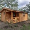 Mod. 4 Nemesi casetta 4x4m + bagno 2x2m + terrazza 2x2m