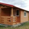 Mod. 4 Nemesi casetta 4x4m + bagno 2x2m + terrazza 2x2m
