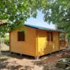Mod. 4 Nemesi casetta 4x4m + bagno 2x2m + terrazza 2x2m