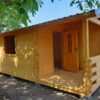 Mod. 4 Nemesi casetta 4x4m + bagno 2x2m + terrazza 2x2m