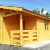Mod. 4 Nemesi casetta 4x4m + bagno 2x2m + terrazza 2x2m