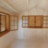 Mod. 4 Nemesi casetta 4x4m + bagno 2x2m + terrazza 2x2m