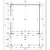 Mod.   - casetta 5x5m + Terrazza 5x2m