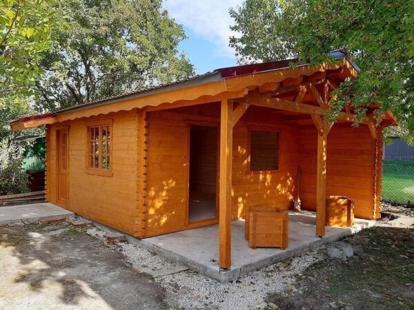 Mod.   - casetta 5x5m + Terrazza 5x2m