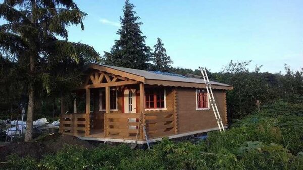 Mod.   - casetta 5x5m + Terrazza 5x2m