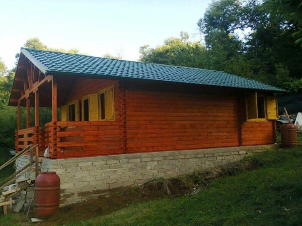 Mod.   - casetta 7x7m + Terrazza 7x2m