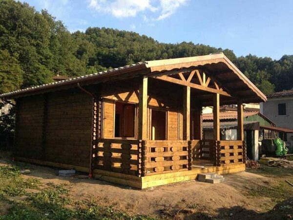 Mod.   - casetta 7x7m + Terrazza 7x2m