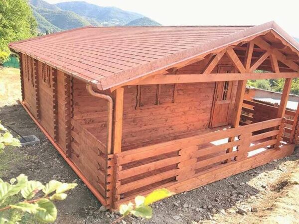 Mod.   - casetta 7x7m + Terrazza 7x2m