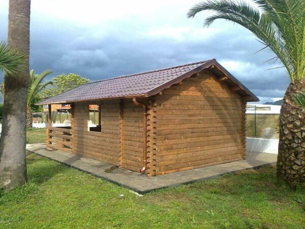 Mod.   - casetta 7x7m + Terrazza 7x2m