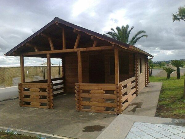 Mod.   - casetta 7x7m + Terrazza 7x2m