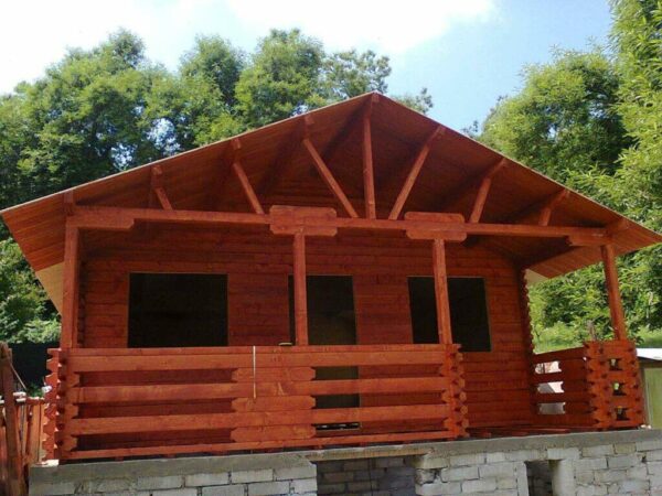 Mod.   - casetta 7x7m + Terrazza 7x2m
