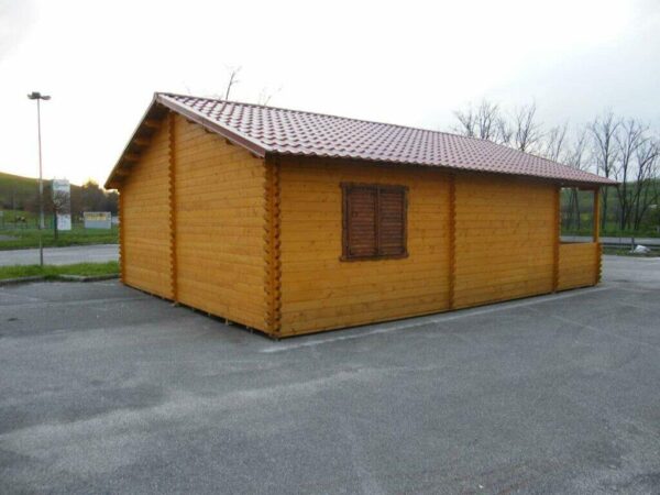 Mod.   - casetta 7x7m + Terrazza 7x2m