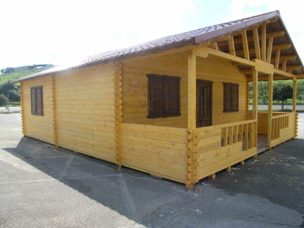 Mod.   - casetta 7x7m + Terrazza 7x2m