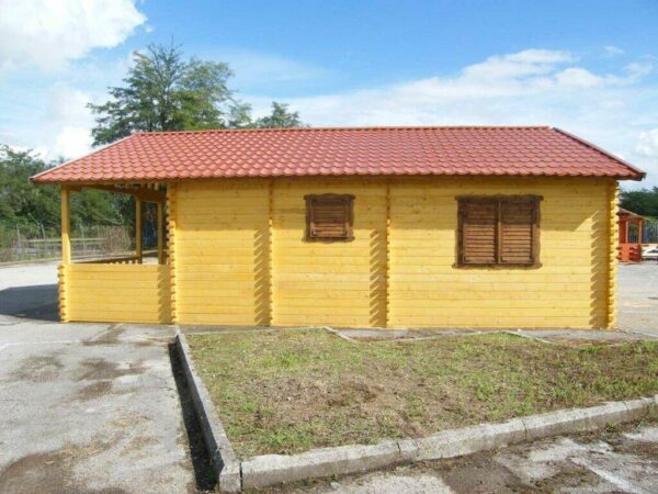 Mod.   - casetta 7x7m + Terrazza 7x2m