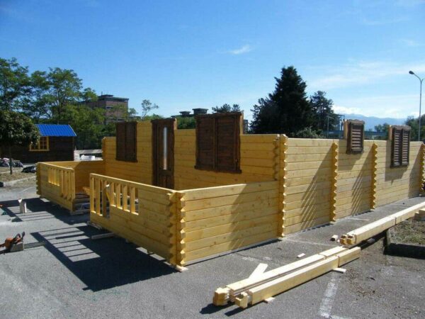 Mod.   - casetta 7x7m + Terrazza 7x2m