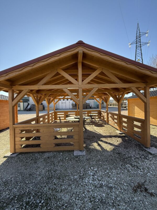 Mod. 3 Ares gazebo 6x5m